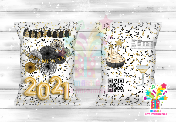 Download CHIP BAG Happy New Year 2021 - Happy Collection