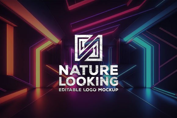 Download Logo Mockup on the Tunnel Background - Tunnel Collection