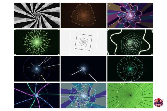 Download Abstract Tunnel Motion Graphics for Editors - Tunnel Collection