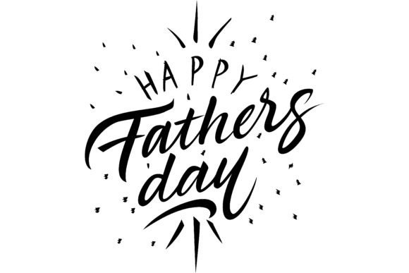Download Happy Fathers Day Lettering. Festive Ins - Happy Collection