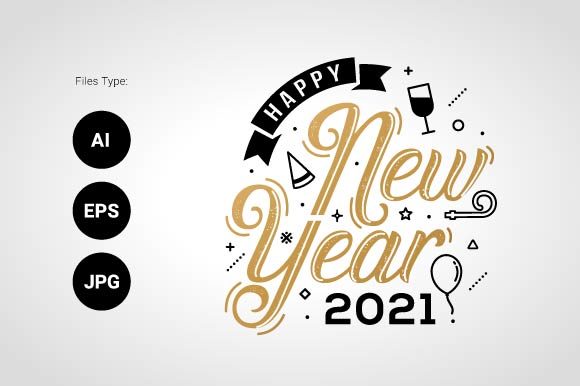 Download Happy New Year 2021 Greeting Card - Happy Collection