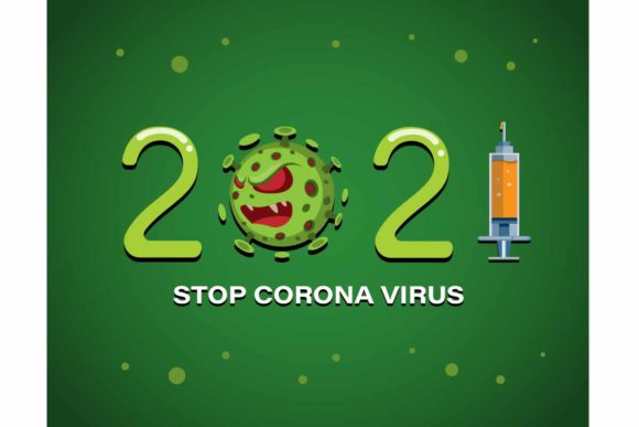 Download Happy New Year 2021 with Bacteria Vaccin - Happy Collection