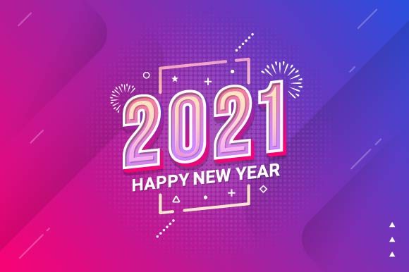 Download Banner Happy New Year 2021 - Happy Collection